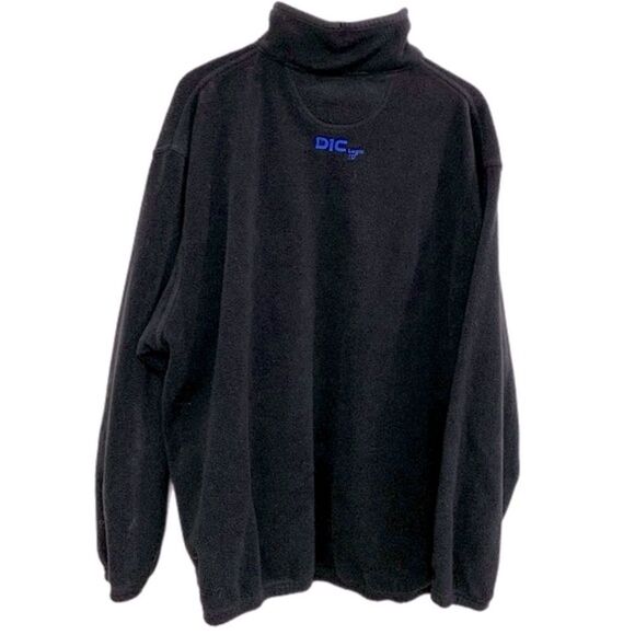 TIMBERLINE COLORADO FLEECE JACKET MENS XL BLACK QUARTER ZIP PULL ON. - Picture 2 of 15